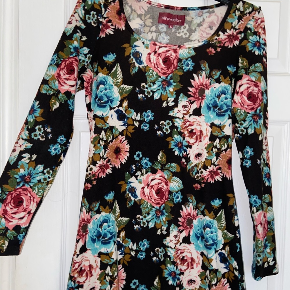 Floral mini dress